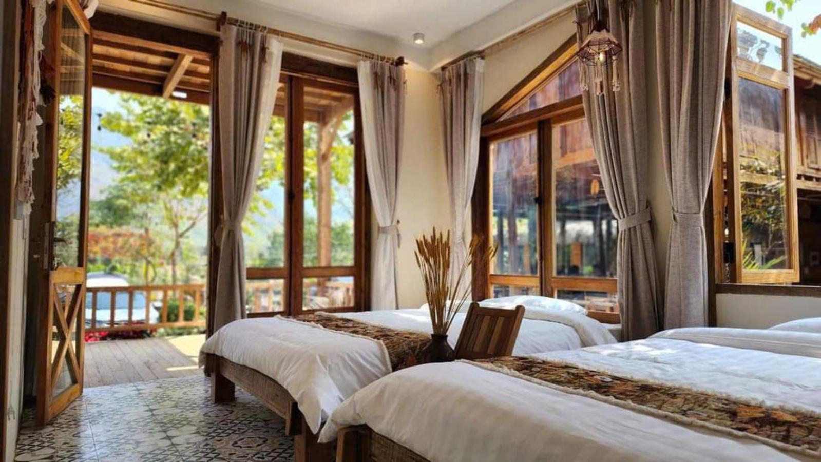 Mai Chau 4 Seasons Bungalow & Hotel Eksteriør billede
