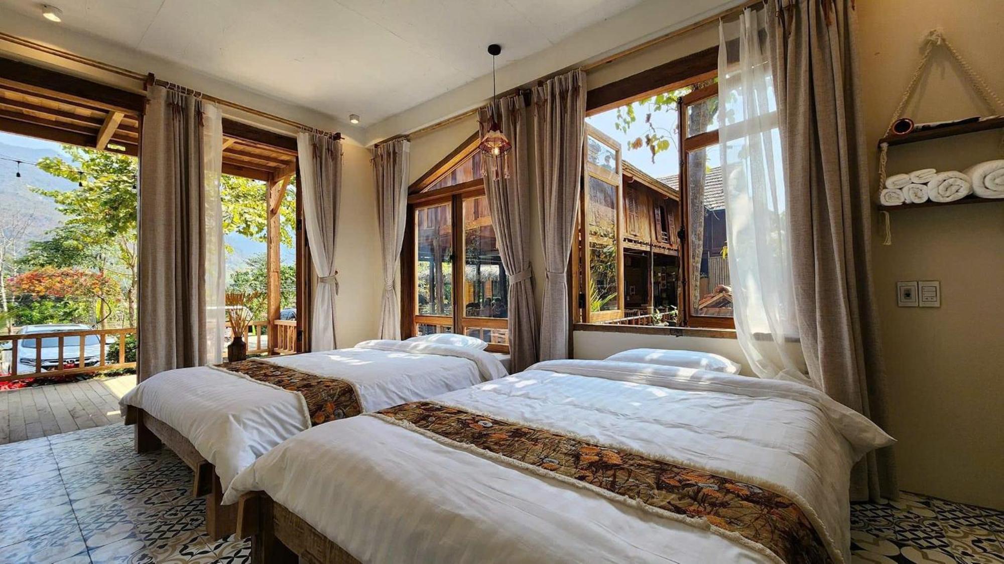 Mai Chau 4 Seasons Bungalow & Hotel Eksteriør billede
